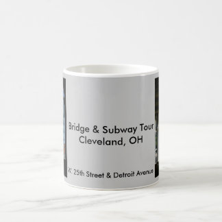 Caneca De Café Excursão da ponte & do metro de Cleveland