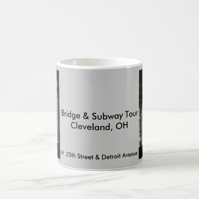 Caneca De Café Excursão da ponte & do metro de Cleveland (Centro)