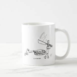 Caneca De Café Execução de lingüeta