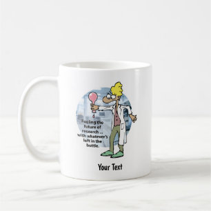 Caneca De Café Execução do resíduo de vida útil do laboratório