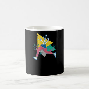 Caneca De Café Executar como um veado