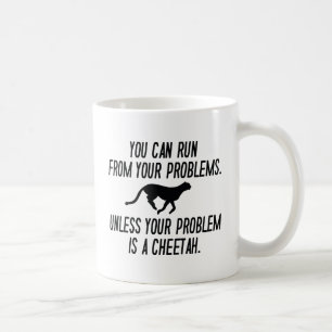 Caneca De Café Executar dos seus problemas
