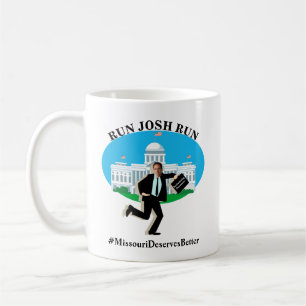 Caneca De Café EXECUTAR JOSH RUN #MissouriMeresMelhor