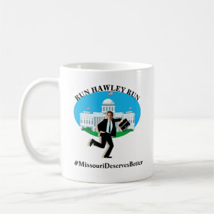 Caneca De Café EXECUTE HAWLEY CORRE #MissouriMereceMelhor