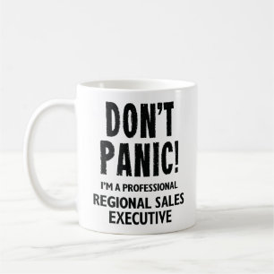 Caneca De Café Executivo de Vendas Regionais