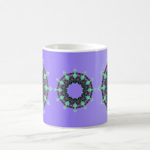 Caneca De Café EXEMPLO APENAS gradientes de COR - violeta