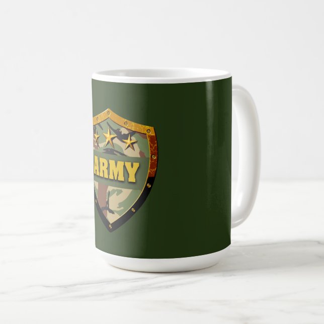 Caneca De Café Exército (Frente Esquerda)