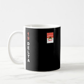 Caneca De Café Exército 19 Delta Cavalry Scout