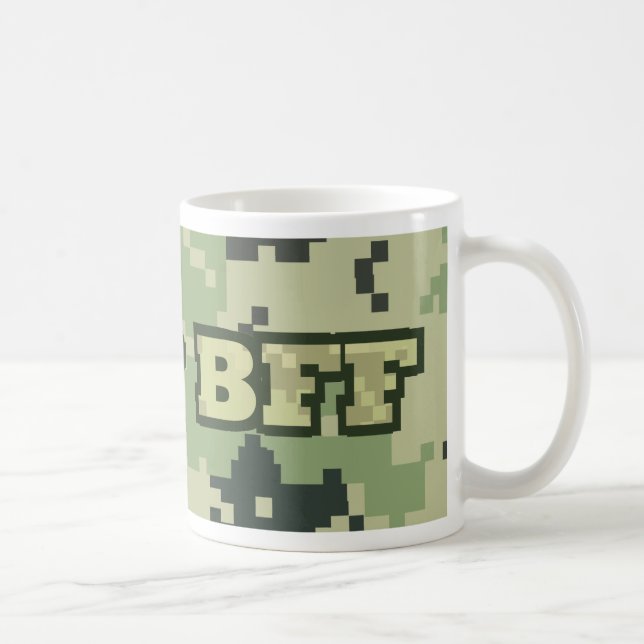 Caneca De Café Exército BFF (Direita)