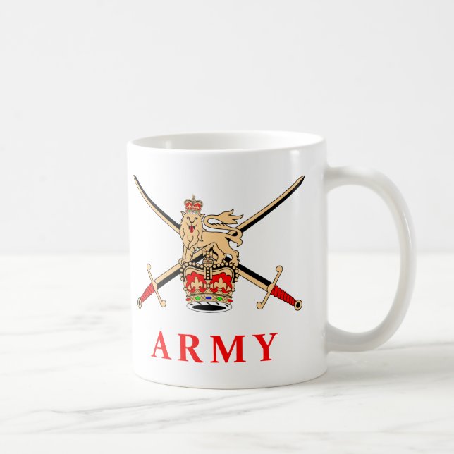 Caneca De Café Exército BRITÂNICO (Direita)