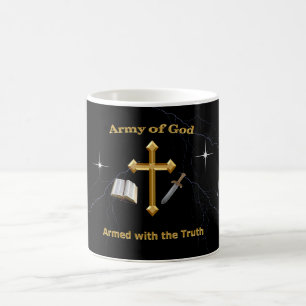 Caneca De Café Exército de Deus   