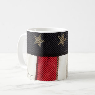 Caneca De Café Exército de Fotos de Arte Patriótica Americana de 