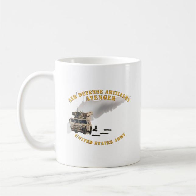 Caneca De Café Exército - Defesa Aérea dos Vingadores - Míssil de (Esquerda)