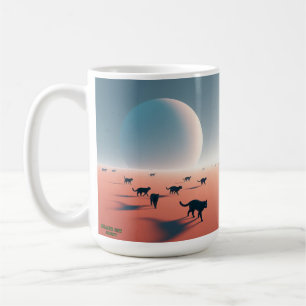 Caneca De Café Exército Negro De Gato - Através Do Deserto