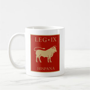 Caneca De Café Exército Romano Imperial - Legio IX Hispana