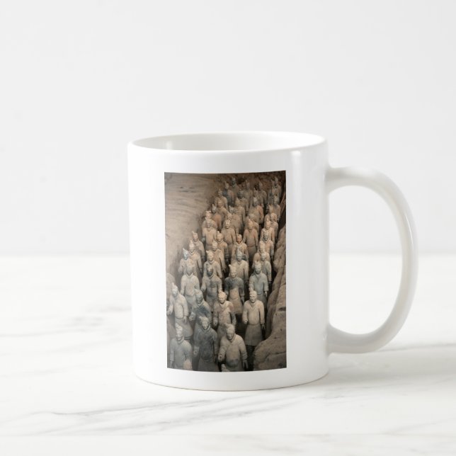 Caneca De Café Exército Terracotta (Direita)
