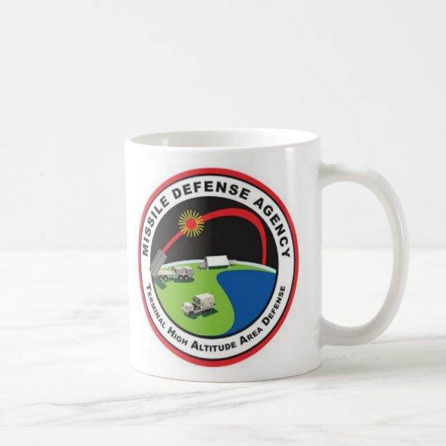 Caneca De Café Exército THAAD (Direita)