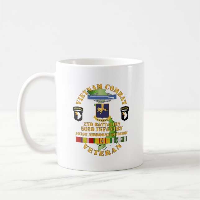 Caneca De Café Exército - Vietname combatendo veterano - segundo  (Esquerda)
