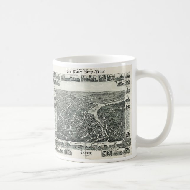 Caneca De Café Exeter, New Hampshire (1896) (Direita)