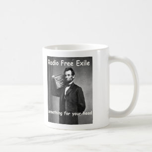 Caneca De Café exilado livre de rádio