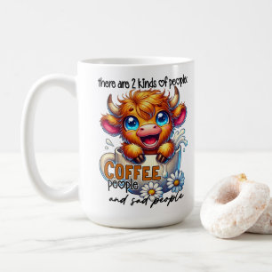 Caneca De Café Existem 2 Tipos de Pessoas Pessoas do Café e Trist