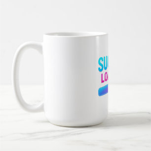 Caneca De Café Êxito ao Carregar... Motivação Neon