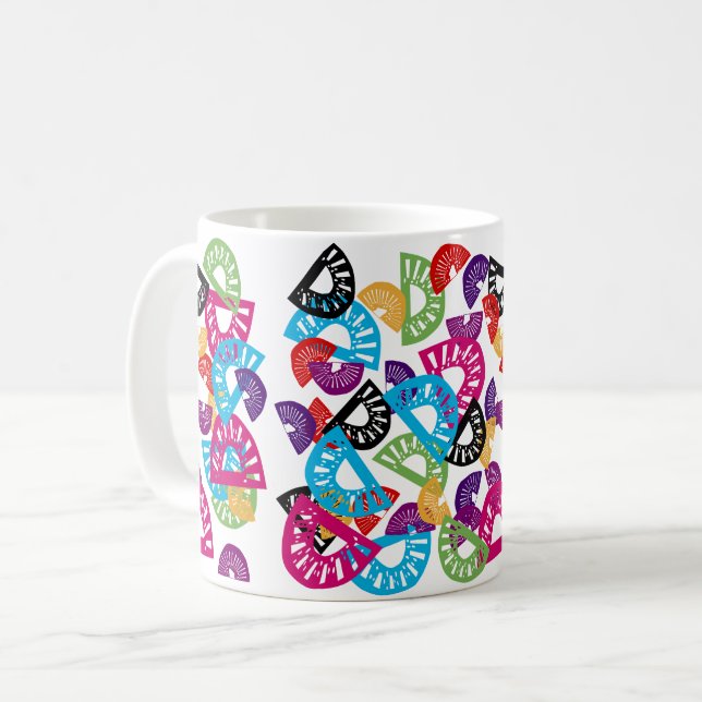 Caneca De Café Exotic Kiwi Cocktail (Spain & New Zealand) (Frente Esquerda)