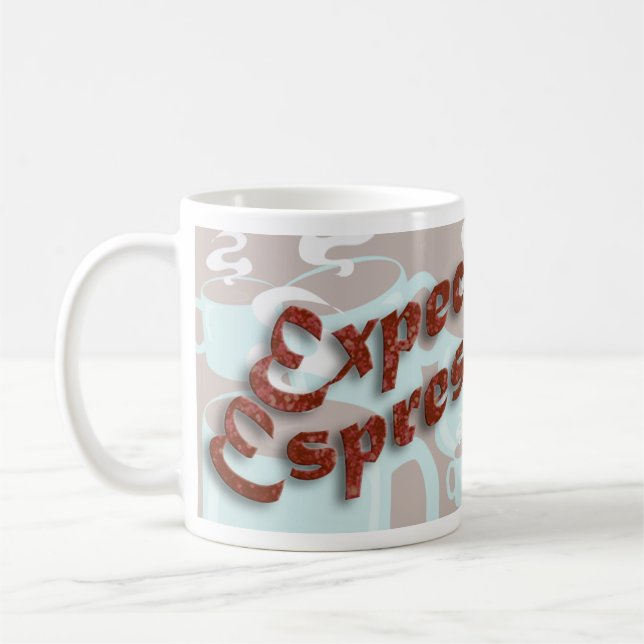 Caneca De Café Expecto Espresso Feitiço Magia Diversão (Esquerda)