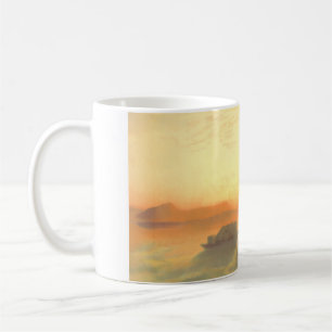 Caneca De Café Expedição de Trenó no Ártico Litografia do Sol da 
