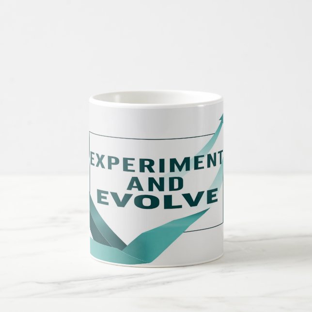 Caneca De Café Experimentar e Evoluir opção 2 (Centro)