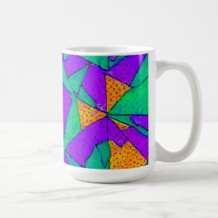 Caneca De Café Explorado - Ken Gage Abstrato