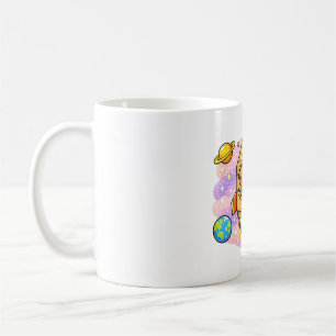 Caneca De Café Explorador de Capivara Cósmico