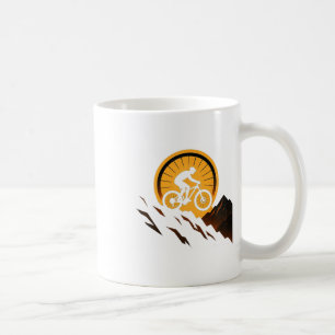 Caneca De Café Explorador de Trilha de Passeio ao Pôr do Sol de D
