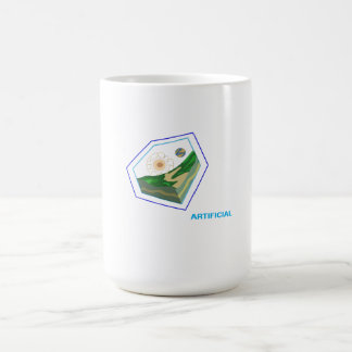 Caneca De Café Explorar a interseção do artificial