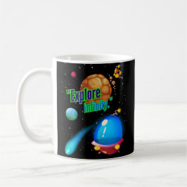 Caneca De Café Explore o infinito