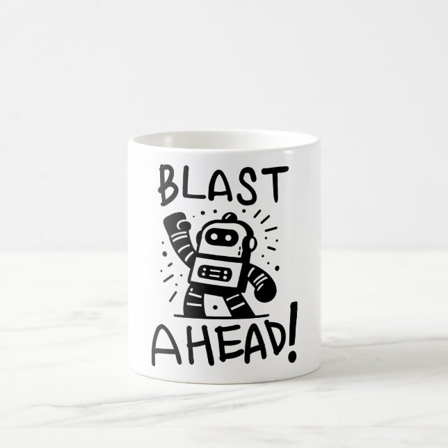 Caneca De Café Explosão à Frente (Centro)