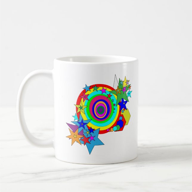 Caneca De Café Explosão Cósmica (Esquerda)