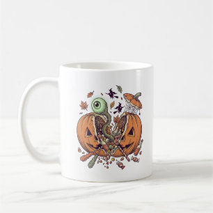 Caneca de café explosão de doces de abóbora de Hal