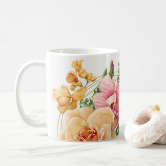 Caneca De Café Explosão de Orquídea