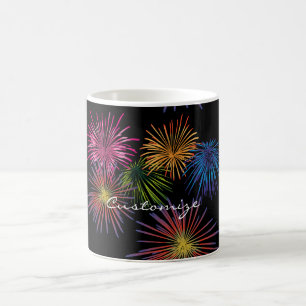Caneca De Café Explosão de Thunder_Cove do Fireworks