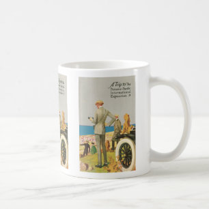Caneca De Café Exposição Panamá Pacífico