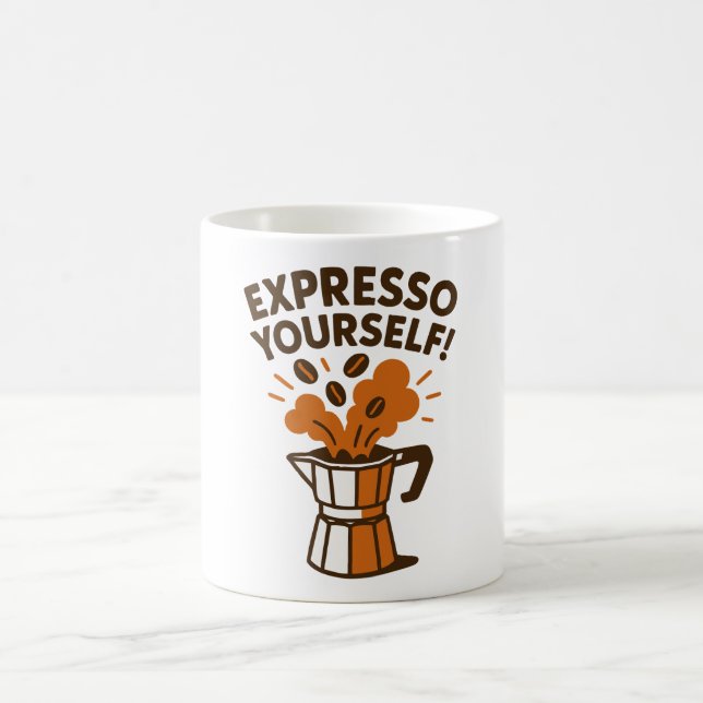 Caneca De Café Expresse-se  (Centro)