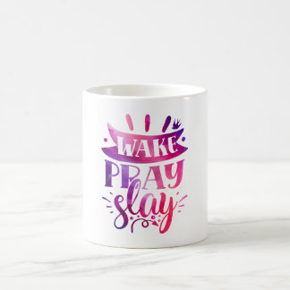 Caneca De Café Expresse-se - Acorde Reze Mate - Rosa