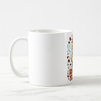 Caneca De Café Expresse-se Gato Barista Arte de Café