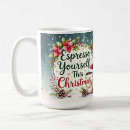 Caneca De Café Expresse-se neste Natal