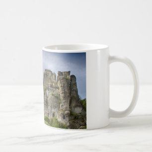 Caneca De Café Externsteine Teutoburg Forest Alemanha