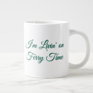 Caneca de café extra grande engraçada para pessoas