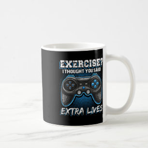 Caneca De Café Extra Vive Engraçado Jogo de Controlador de Vídeo