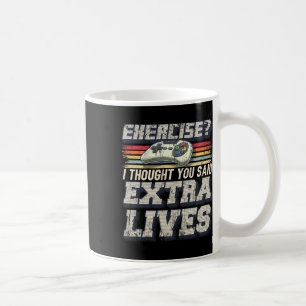 Caneca De Café Extra Vive Engraçado Jogo de Controlador de Vídeo
