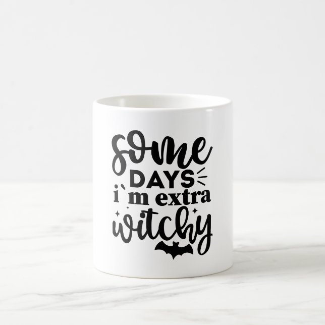 Caneca De Café Extra Witchy, (Centro)
